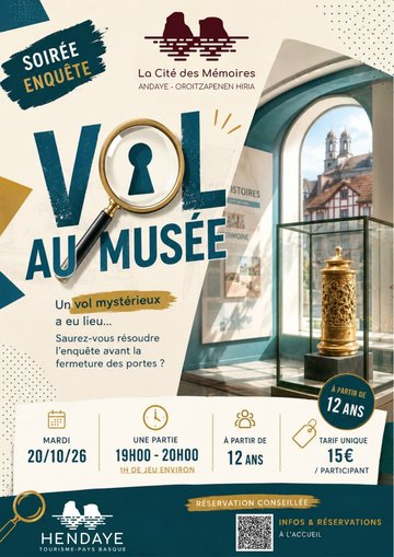 Semaines des Enfants - Escape game Géant "Vol au musée"
