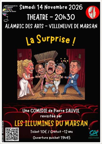 Théâtre : La Surprise !