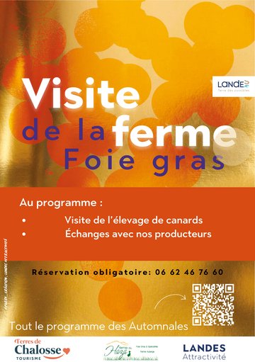 Atelier visite de la ferme par Marion - Les Automnales du foie gras