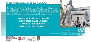 Visite théâtralisée