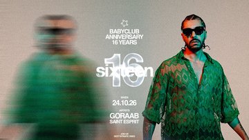 BABY ANNIVERSARY 16 YEARS : GORAAB + SAINT ESPRIT