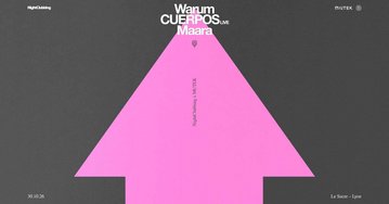 A week-end with Jen Cardini : Maara, Cuerpos (live), Warum