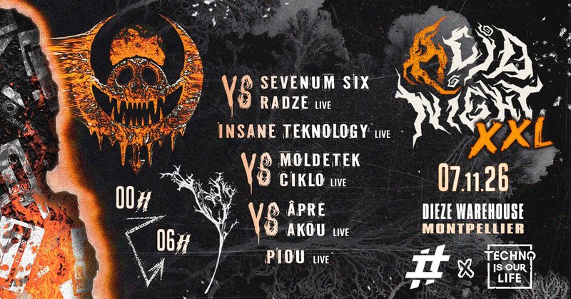 ACIDNIGHT XXL - 100% LIVE