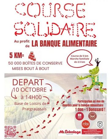 Course solidaire – Banque alimentaire