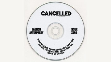 CANCELLED MAGAZINE LAUNCH AFTERPARTY