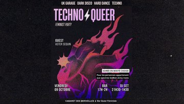 Techno Queer Feminist party 09.10