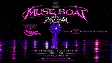 MUSE BOAT - MUSE EVENT ART & MUSIC