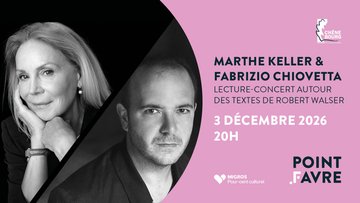 Marthe Keller et Fabrizio Chiovetta
