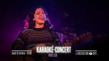 Karaoké-concert de Léa