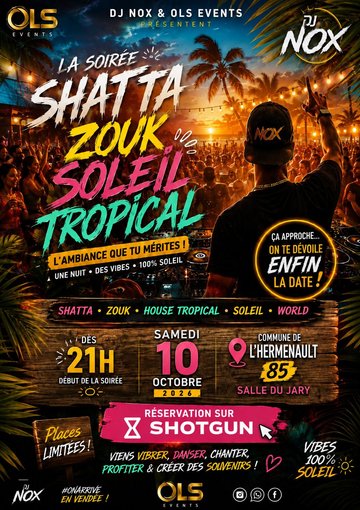 SHATTA ZOUK SOLEIL TROPICAL