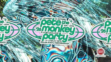 PETE THE MONKEY PARTY | 23.10.26