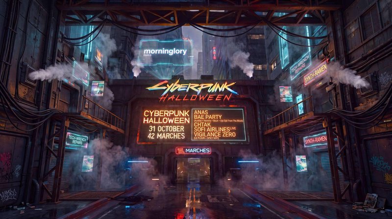 Cyberpunk Halloween @ 42 Marches
