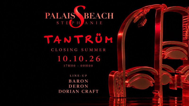TANTRÜM SUNSET X PLAGE PALAIS STEPHANIE CROISETTE - 10.10