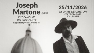 JOSEPH MARTONE x 1ère partie IMPOSTOR COSTUME