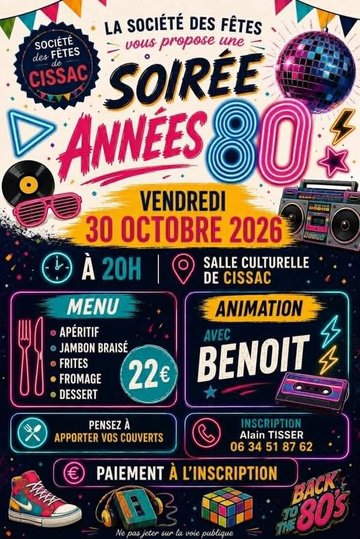 Soirée Années 80