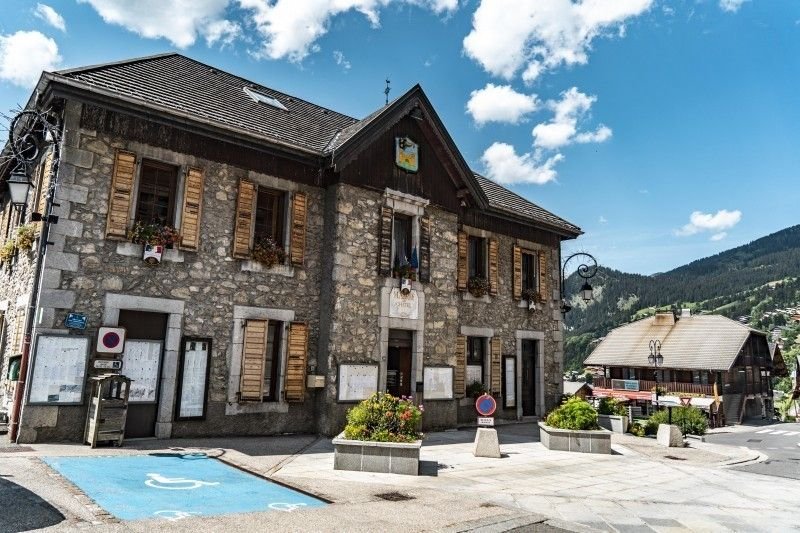 Le chalet des fleurs bleues