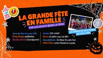 La Grande Fête en famille par les Doigts dans la Prise