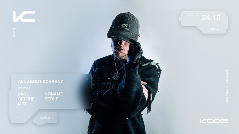 KODZ PRESENTS ALL ABOUT SCHRANZ : NØNAME, MEZ, PERLE & MORE