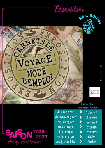 Expo : carnets de voyage mode d'emploi