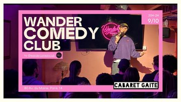 WANDER COMEDY CLUB X DJ SET