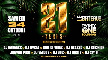 Twenty One Sound Bar // 21 Bday Edition