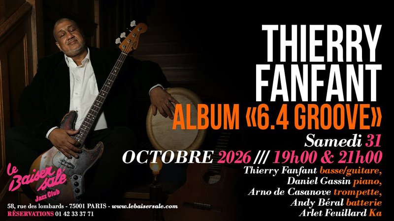 THIERRY FANFANT – ALBUM «6.4 Groove»