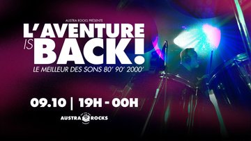 L’AVENTURE IS BACK!!