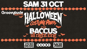 Halloween Costume Party : Baccus All Night Long
