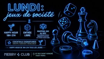 Merry Monday - Jeux de société