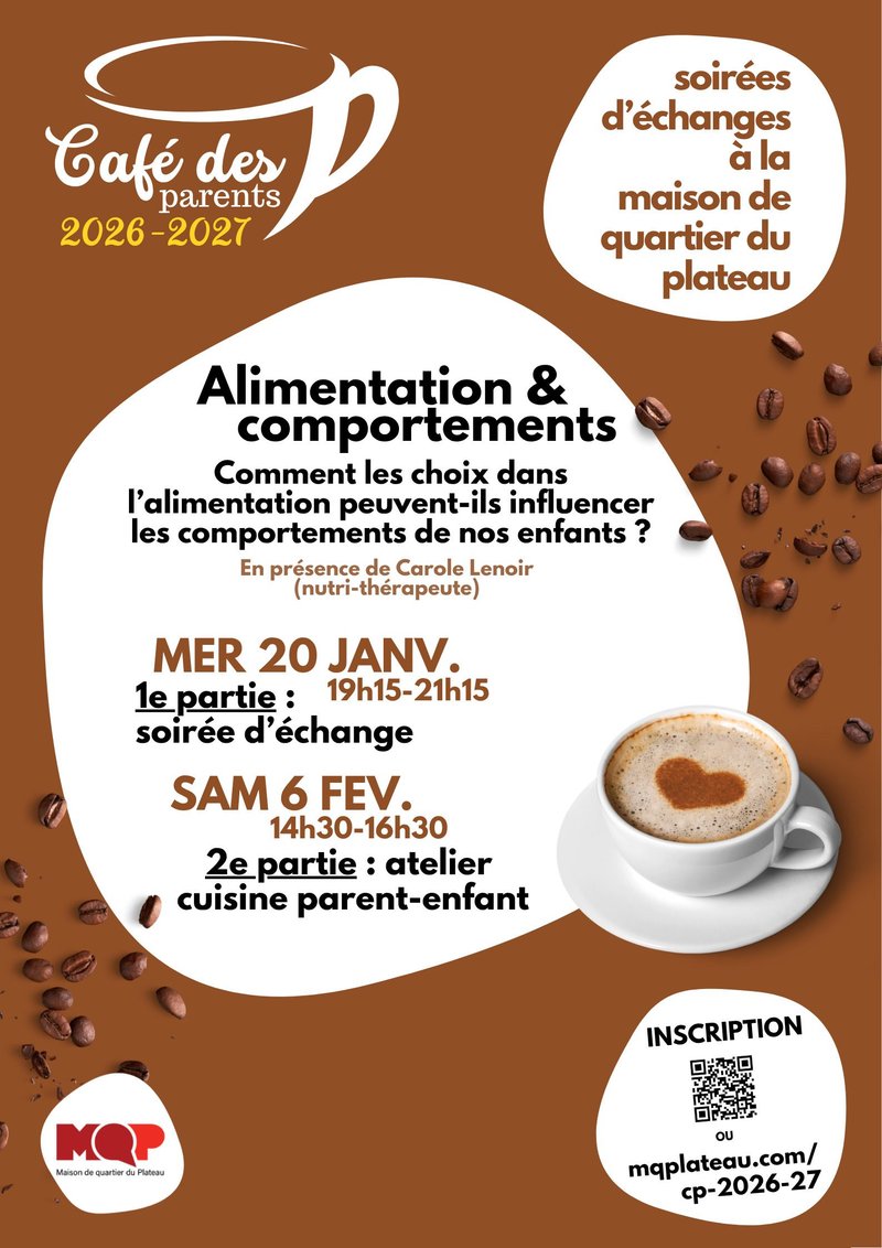 Café des parents : alimentation et comportement - 1e partie
