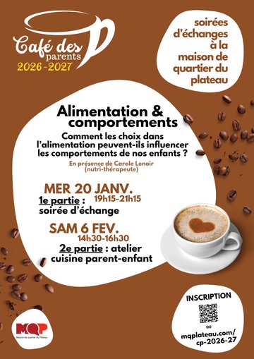 Café des parents : alimentation et comportement - 1e partie