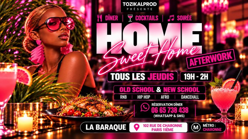 Afterwork Home Sweet Home