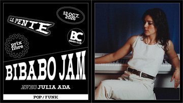 BIBABO JAM avec Julia Ada [jam session pop / funk]
