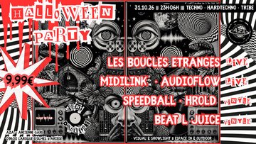 Halloween Allnight Party 2026 || Vinyles & Live Only 🎵