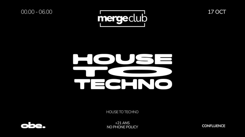Merge Club - House To Techno