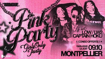 LA BRINGUE - PINK PARTY - Montpellier