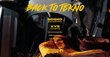 Back to Tekno [2nd Edition] by La Maison Sonore