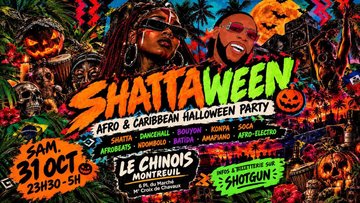 SHATTAWEEN - Afro & Caribbean Halloween Party ! 👻🎃🕸️🌴💀