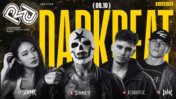DARKBEAT INVITE : SINNER • INNY • KARLEZ • ZENA • WHO I AM