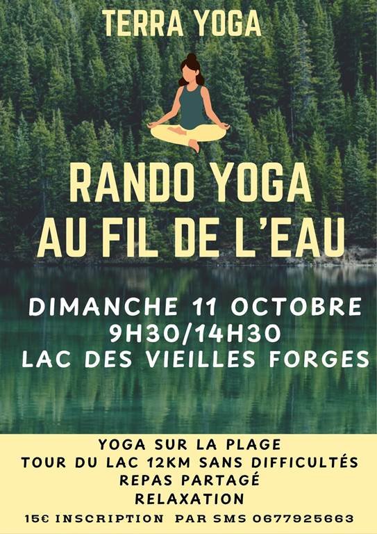 Rando Yoga au fil de l'eau