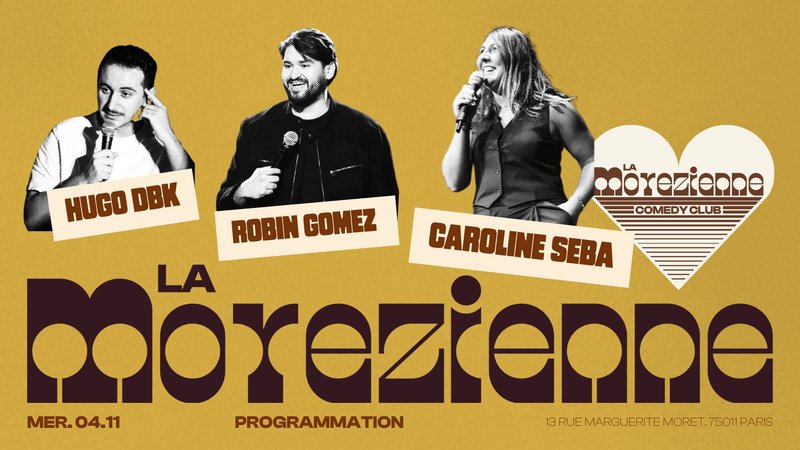 HUGO DBK, ROBIN GOMEZ & CAROLINE SEBA