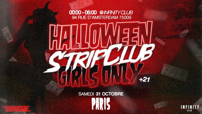 LA BRINGUE - HALLOWEEN STRIPCLUB GIRLS ONLY - Paris