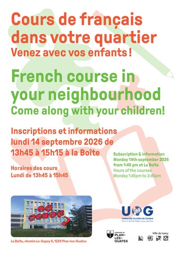 Cours de français avec vos enfants