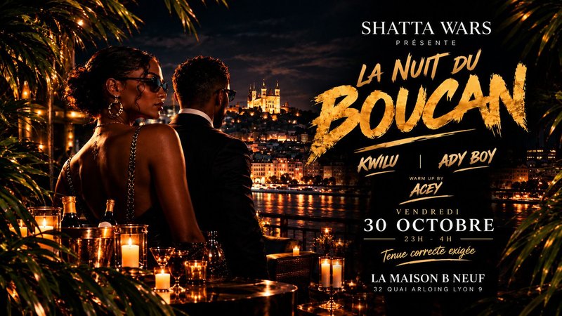Shatta Wars présente La Nuit du Boucan