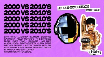 Soirée années 2000 vs 2010