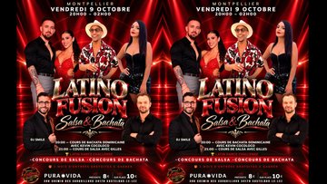 SOIRÉE SALSA & BACHATA •VENDREDI 9 OCTOBRE📍PURA VIDA MTP