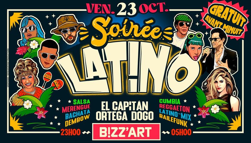 SOiRÉE LATiNO x CANAL ST MARTIN 23.10.26