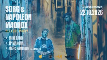 SORG & NAPOLEON MADDOX - RELEASE PARTY