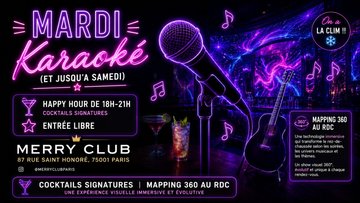 Merry Tuesday soirée Karaoke