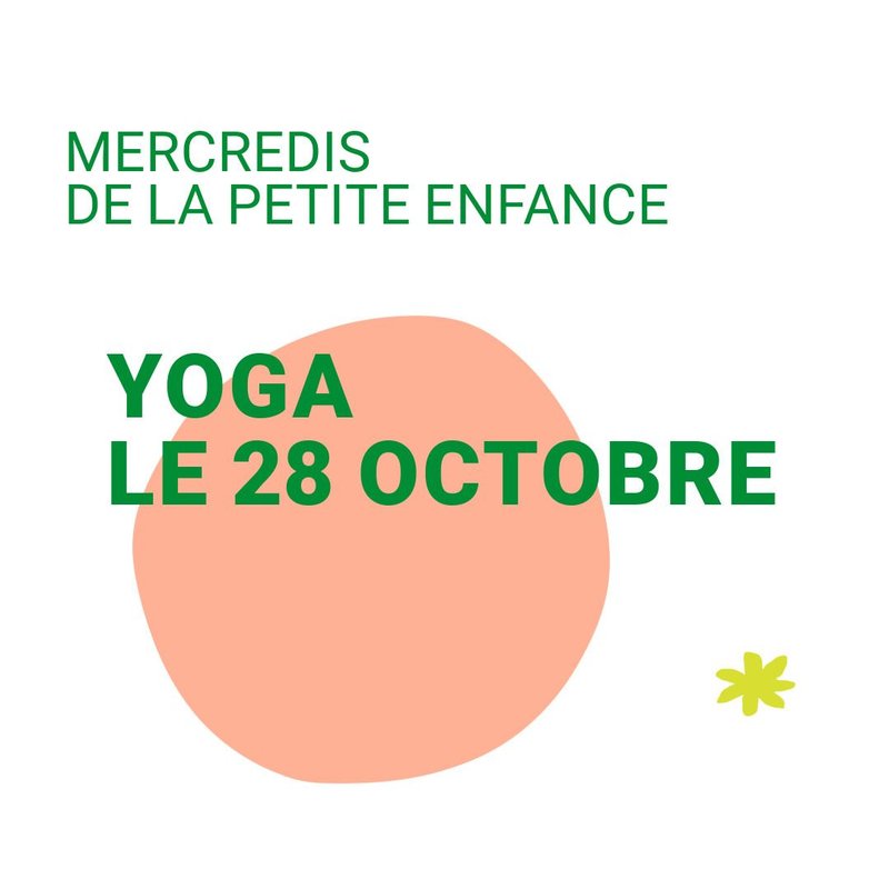Mercredis de la petite enfance | Yoga